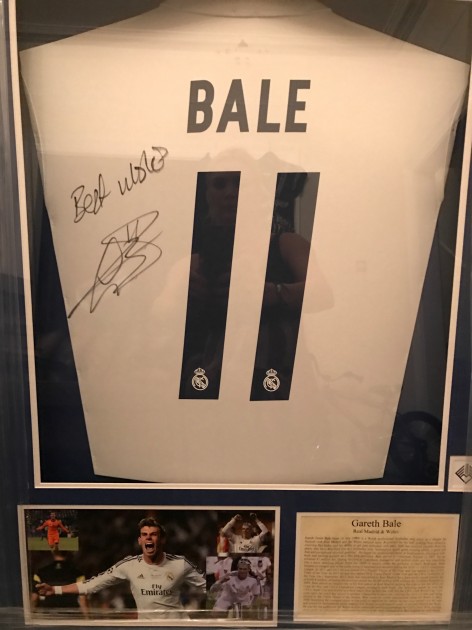 Gareth Bale Framed Signed Jersey 