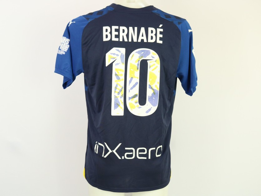 Bernabé's Unwashed Shirt, Parma vs Catanzaro 2024 "Always With Blue"