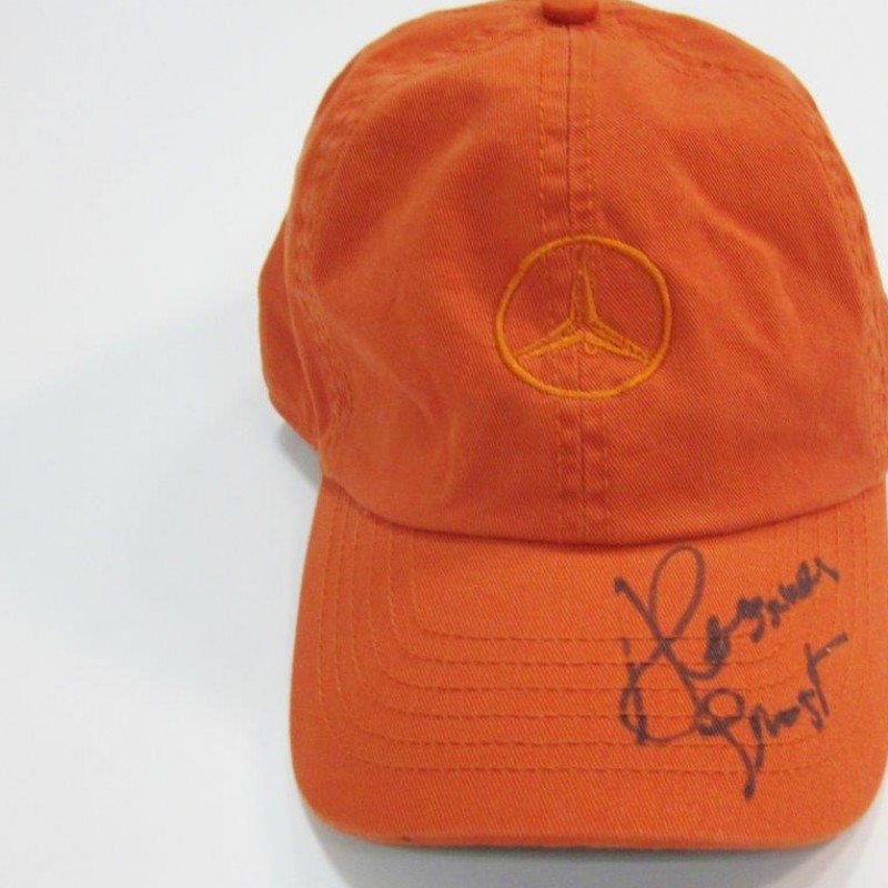Hat worn and signed by Alessia Trost