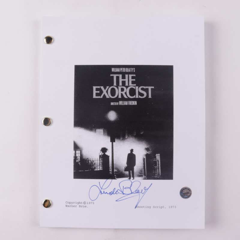 Linda Blair Signed “The Exorcist” Script