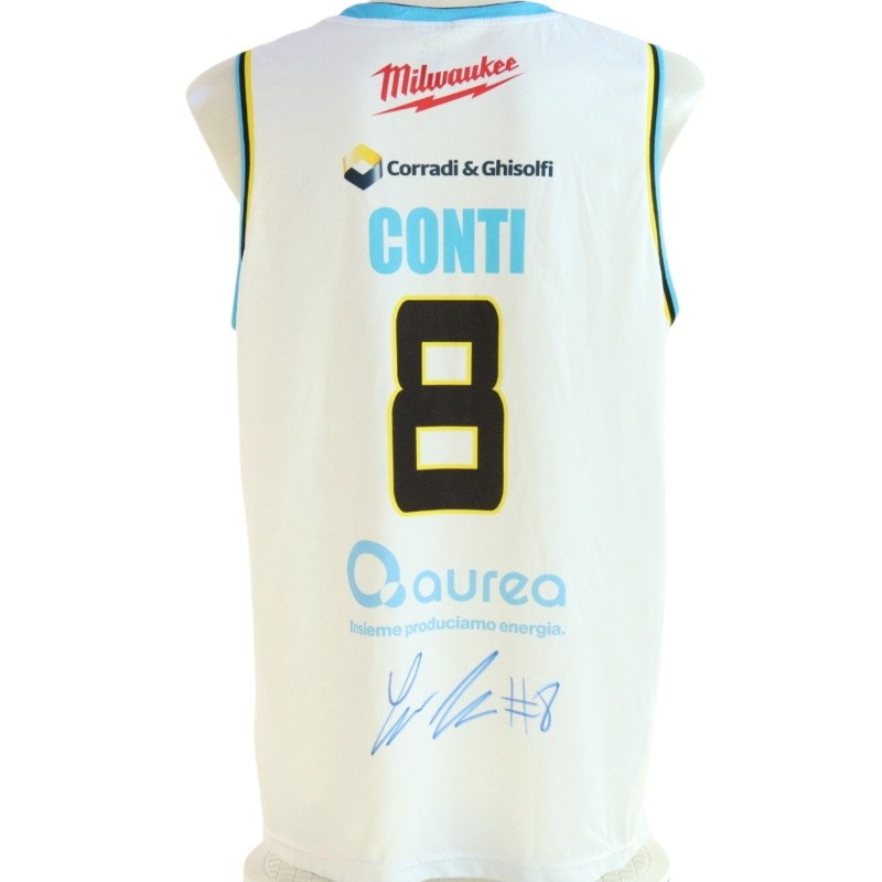 Completo Conti unwashed Vanoli Basket Cremona vs Treviso 2025 - Autografato