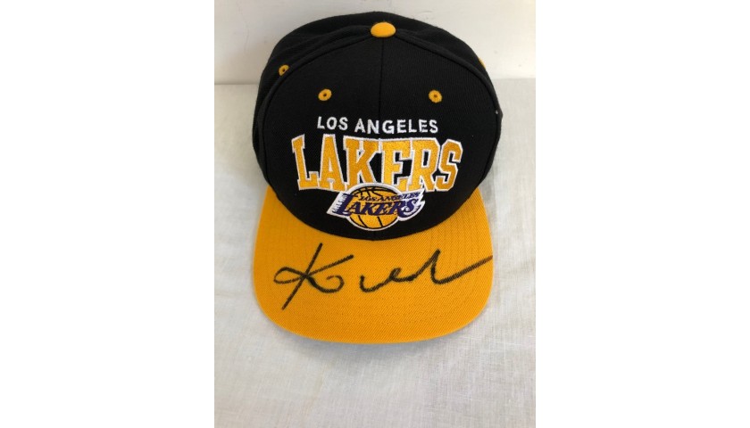Kobe Bryant Los Angeles Lakers Autographed Red Mitchell & Ness