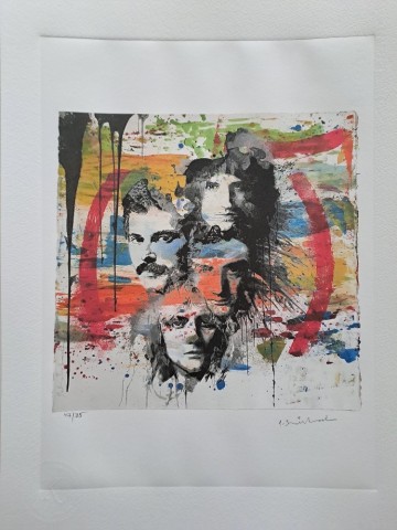 "Queen Product" Lithograph Signed by Mr. Brainwash