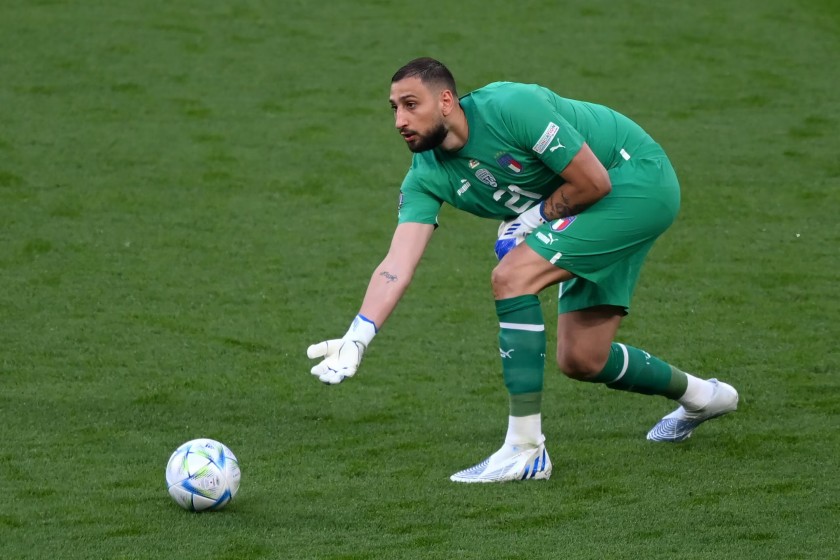 Donnarumma's Match Shirt, Italy-Argentina 2022