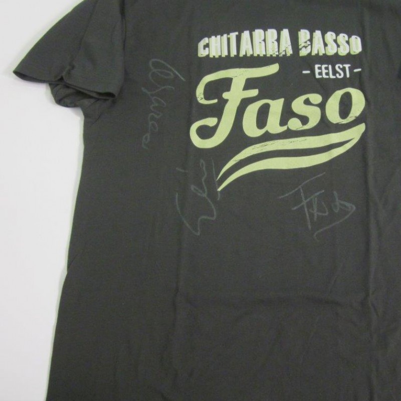 "Elio e le storie tese" Faso signed t-shirt 