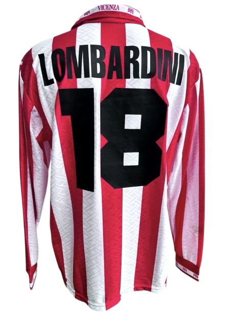 Lombardini's Vicenza Match-Worn Shirt, 1995/96