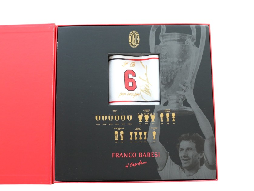 R - Baresi's Milan Limited Edition Signed Captain's Armband