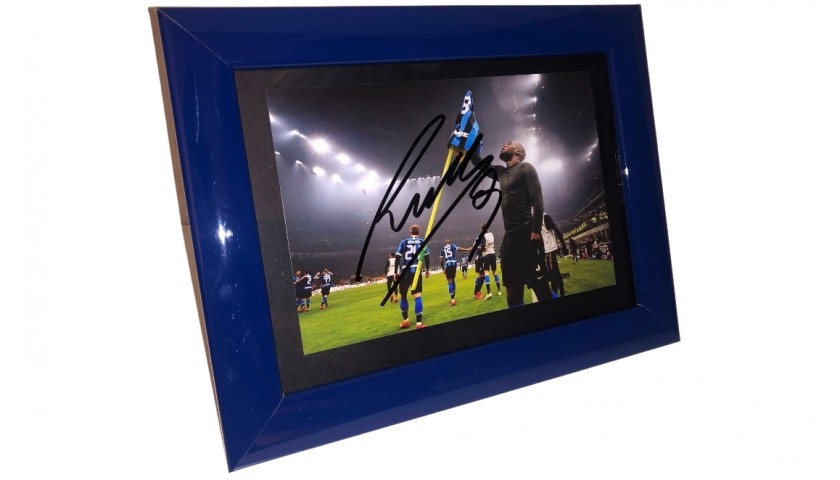 Romelu Lukaku Signed Photograph