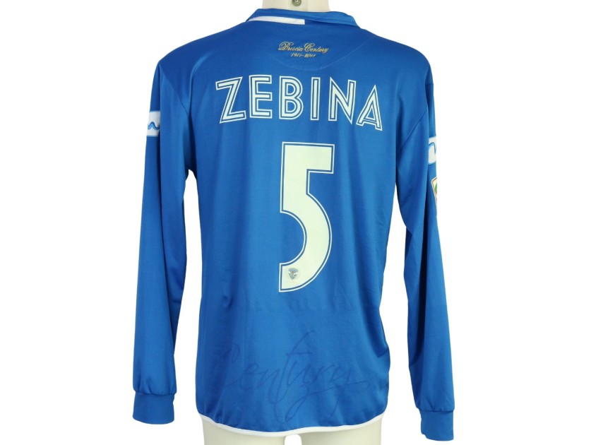 Zebina's Centenary Brescia Match-Issued Shirt, 2010/11