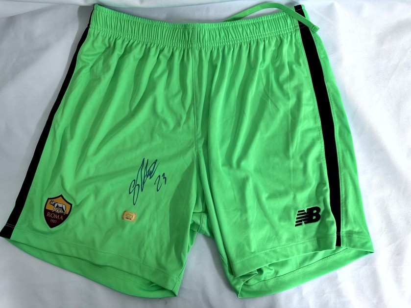 Mancini's Roma Signed Official Shorts