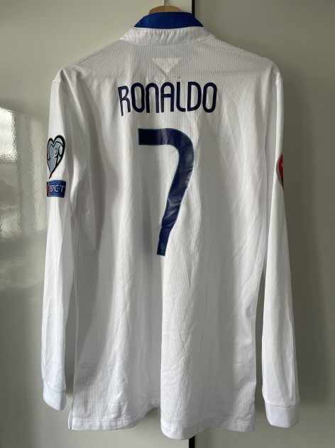 Cristiano Ronaldo's Portugal 2014 Match Issued Shirt Vs Denmark