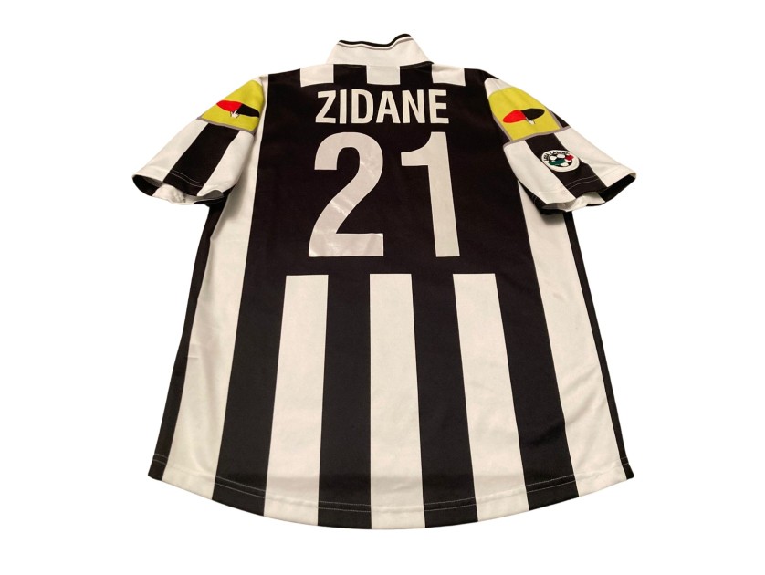 Zidane's Juventus Match-Issued Shirt, 1995/96
