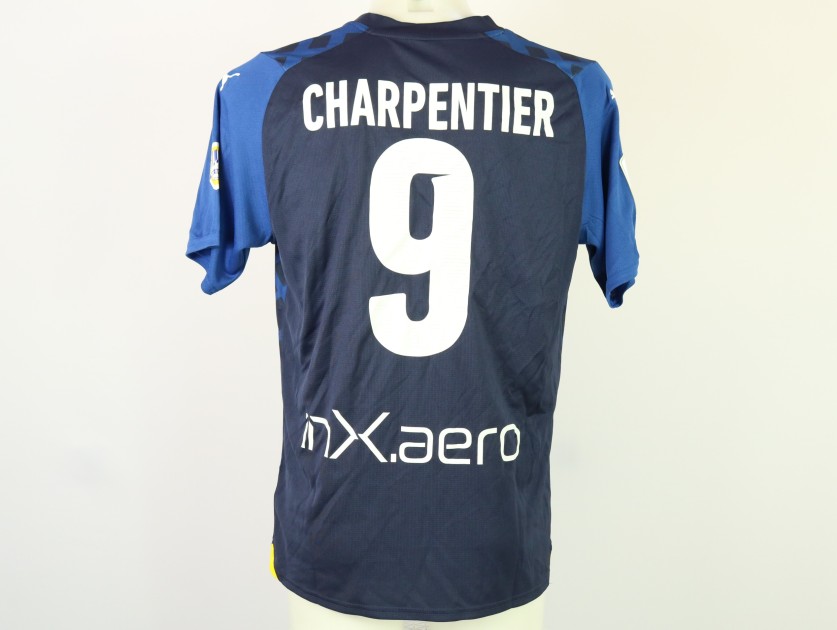Charpentier's Unwashed Shirt Parma vs Ternana 2023 - Patch 110 Years