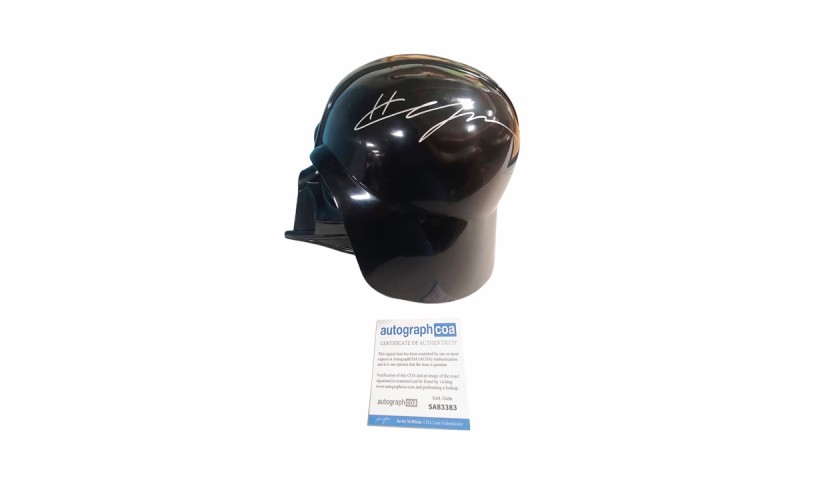 Hayden Christensen Signed “Darth Vader” Helmet