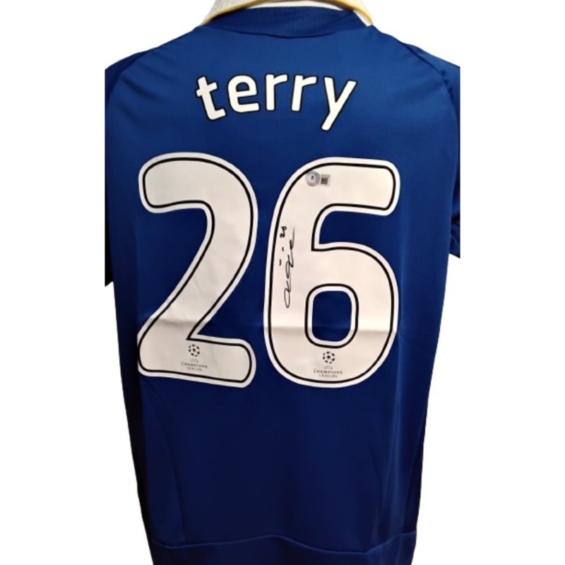 Terry's replica Signed Shirt,  Chelsea vs Manchester United 2008 