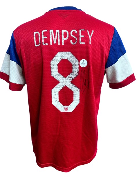 Maglia Replica Dempsey Stati Uniti, 2014 - Autografata
