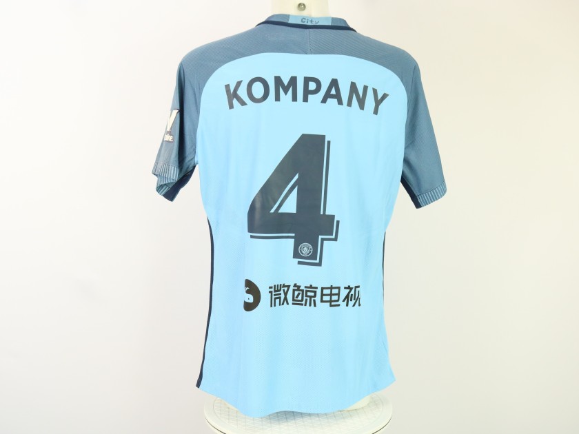 Vincent Kompany's Manchester City Pre-Season Shirt