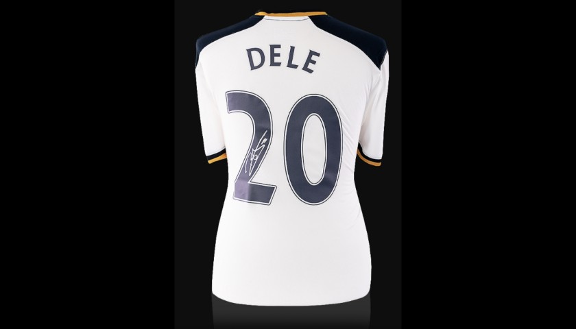 Dele Alli Back Signed Tottenham Hotspur 2016-17 Home Shirt