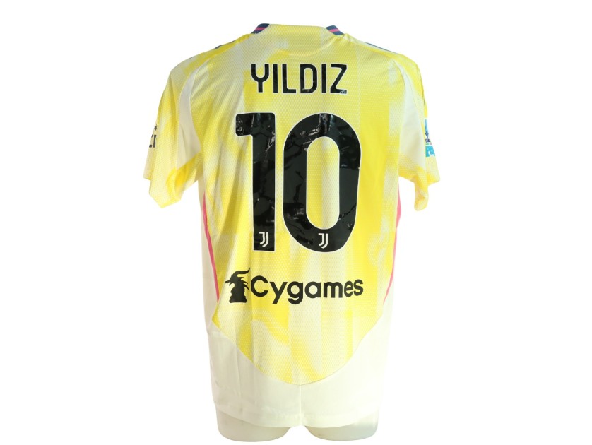 Yildiz's Juventus Match-Issued Shirt, 2024/25