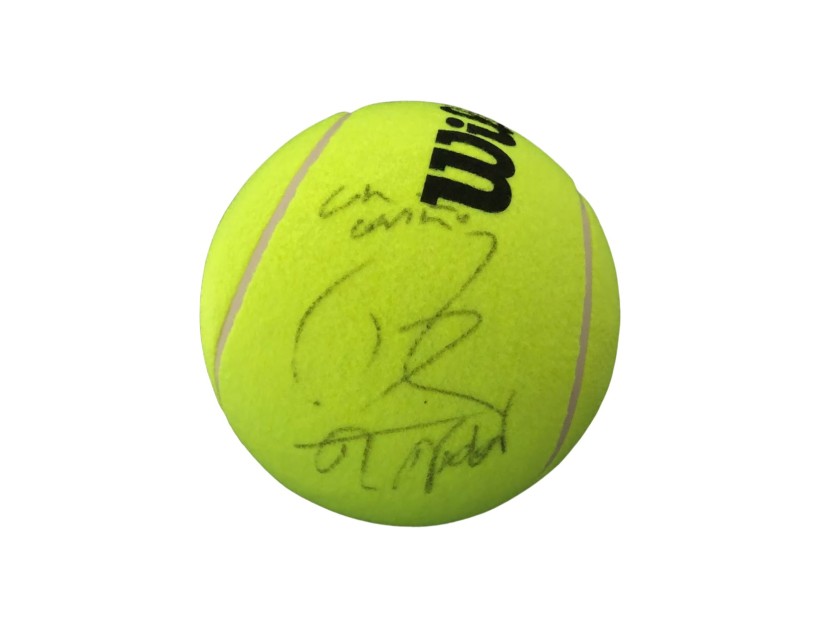 Roland Garros Tennis Jumbo - Signed by Rafael Nadal