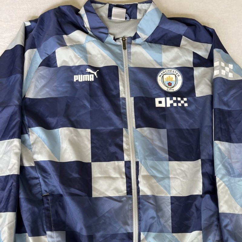 John Stones Man City FA Cup '22/'23 Collection - Pre-Match Worn Jacket