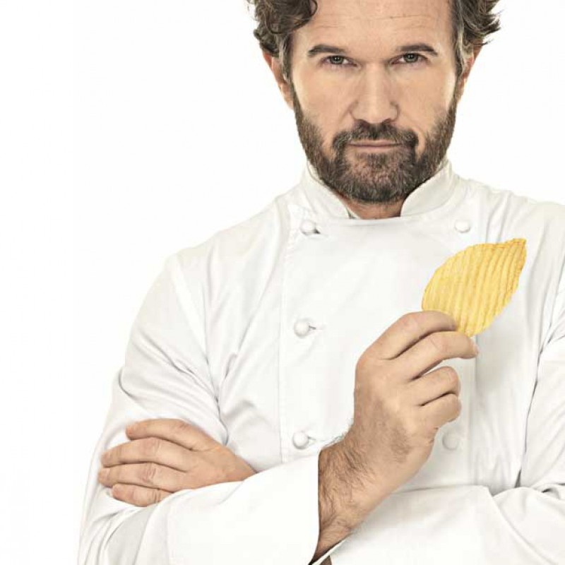 Chef's uniform and shoes signed by Carlo Cracco