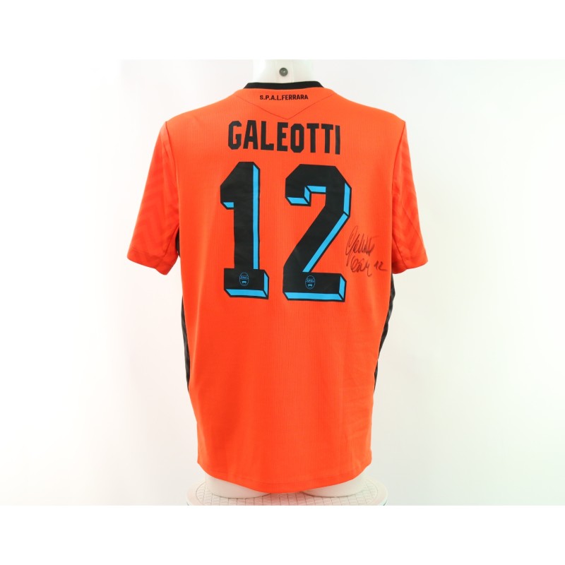 Maglia Galeotti unwashed Virtus Entella vs SPAL 2025 - Autografata