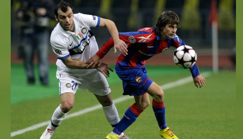 Šemberas' Match-Worn Shirt, CSKA Moscow-Inter 2010 