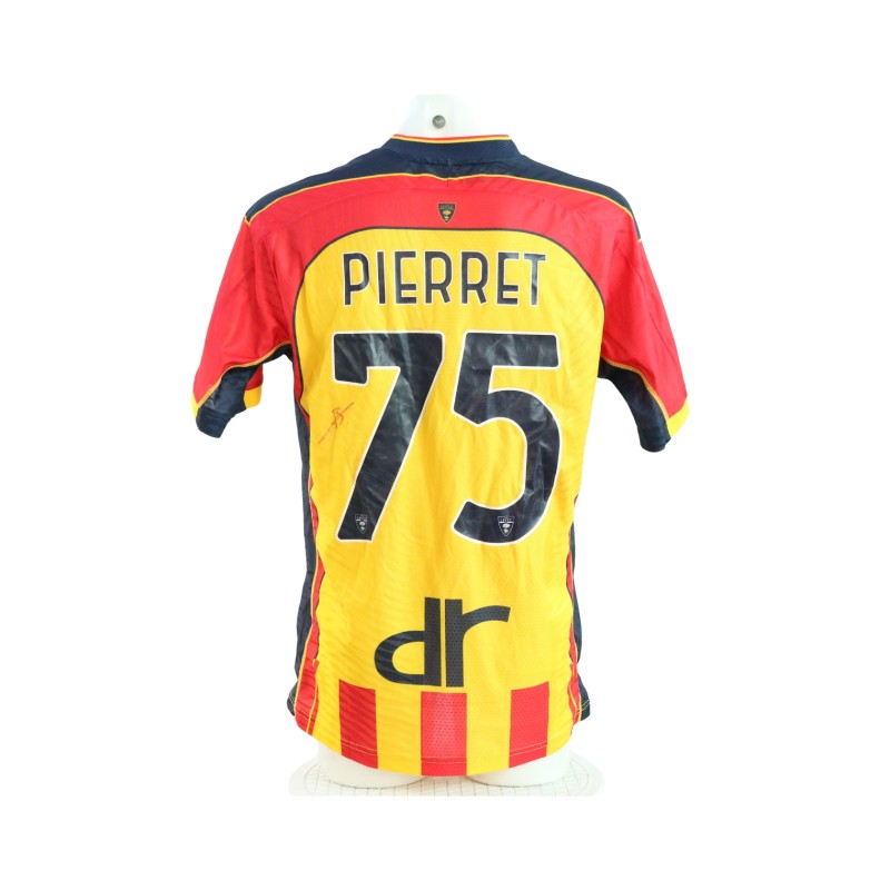 Pierret's Lecce vs Inter Signed Unwashed Shirt, 2025