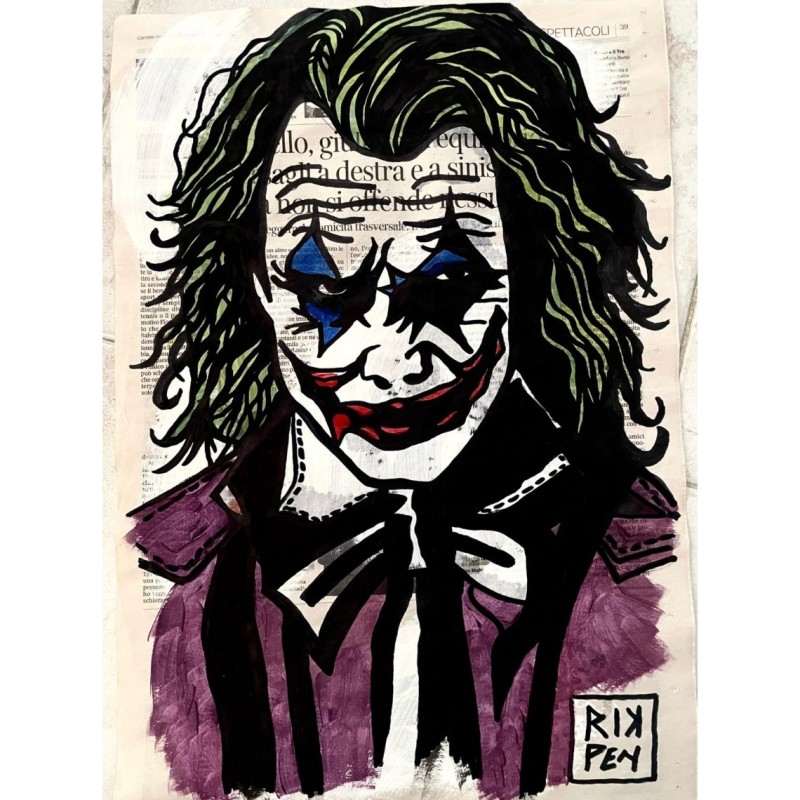 Joker: Unique Work on RikPen's Newspaper