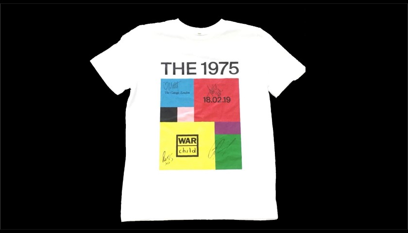 The 1975 Shirt Signed by the Band