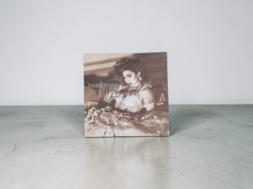 Madonna Signed Like A Virgin Vinyl LP