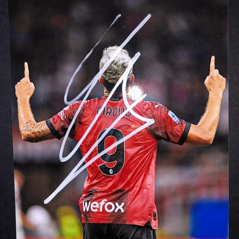 Photograph Signed by Olivier Giroud