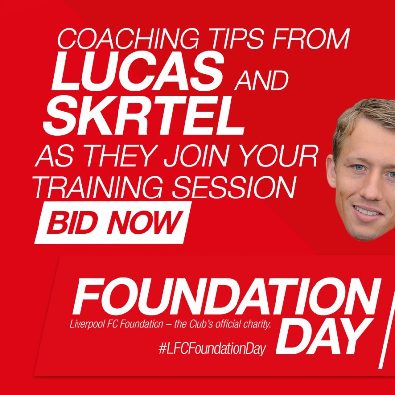 Lucas Leiva and Martin Skrtel will join you and your team to offer some footballing advice