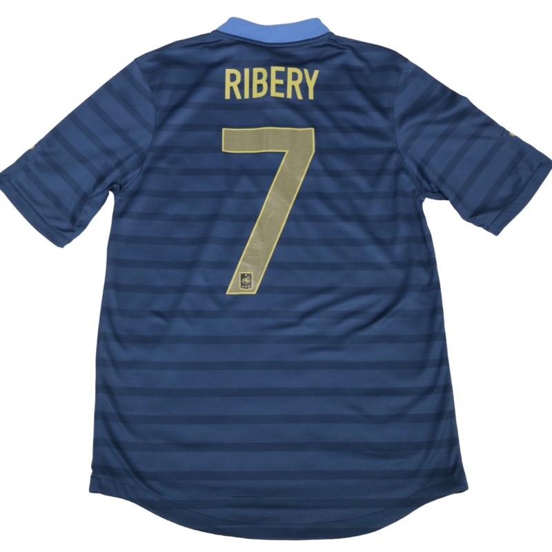 Ribery's Match-Issued Shirt, France vs Australia 2013