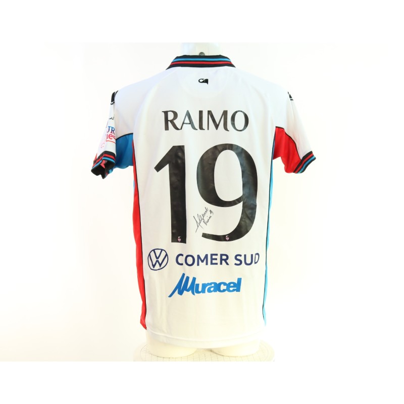 Raimo's Signed Unwashed Shirt, Benevento vs Catania 2025 