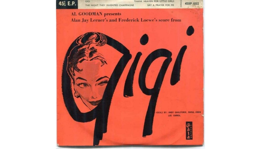 "Gigi" Vinyl Single - Al Goodman, 1958