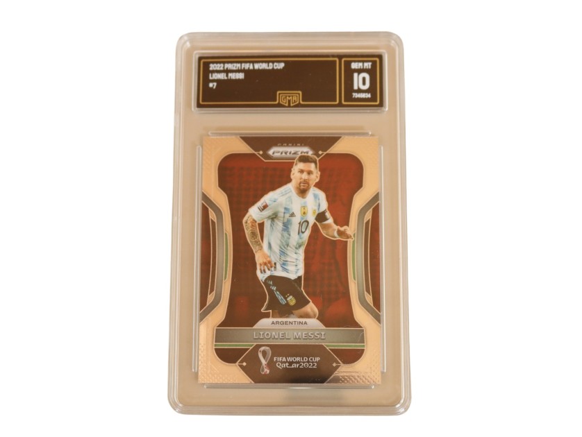 Lionel Messi FIFA World Cup Panini Prizm Card 2022 - #7