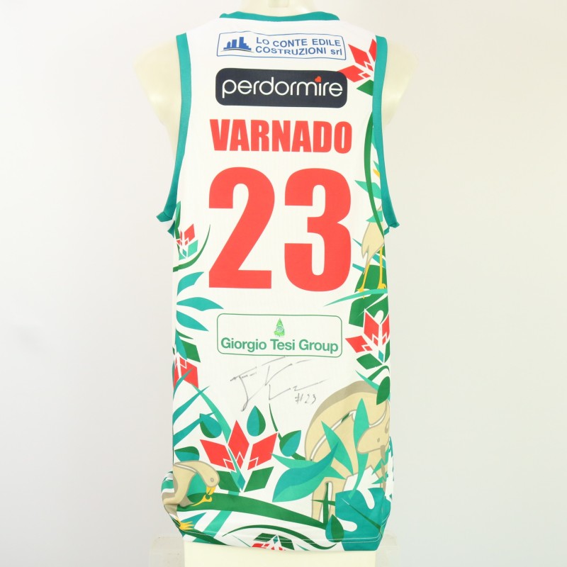 Varnado's Signed Unwashed Kit, Estra Pistoia vs Happy Casa Brindisi 2024