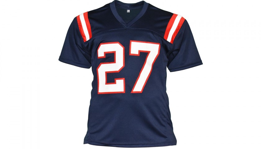 New England Patriots Football Jersey Signed by JC Jackson
