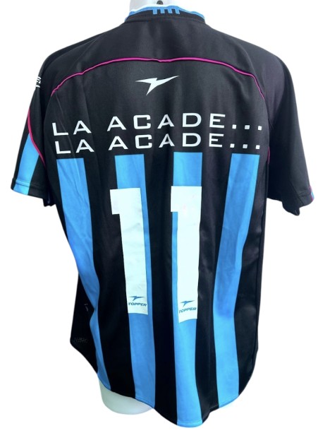 Milito's Racing Avellaneda Match-Worn Shirt, 2001/02