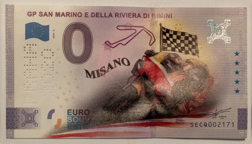 Zero Euro Banknote - GP San Marino and Adriatic Riviera (Misano)