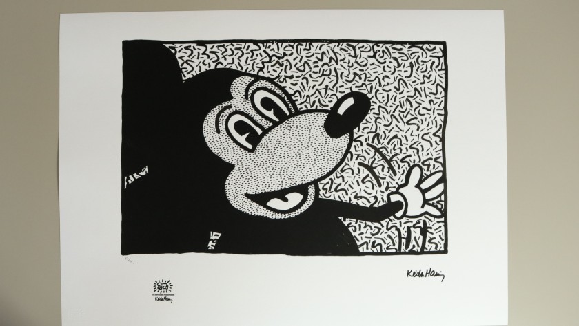 Keith Haring Lithography (replica)
