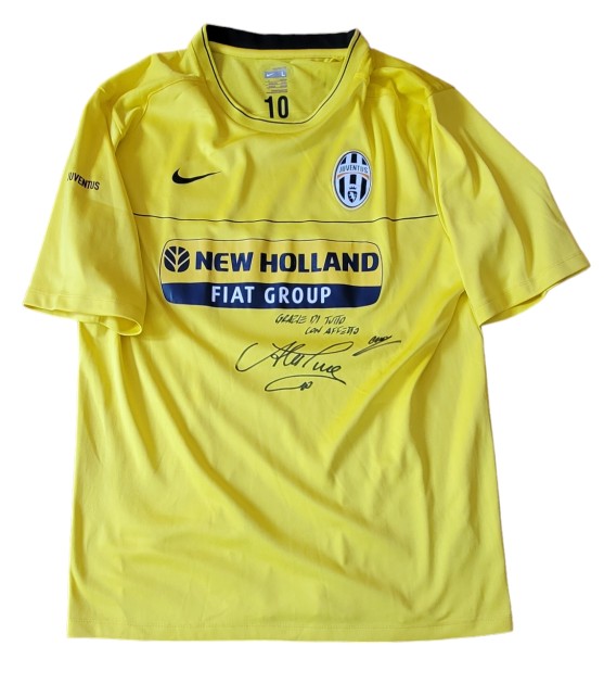 Juventus Training Shirt, 2009/10 - Signed by Alessandro Del Piero