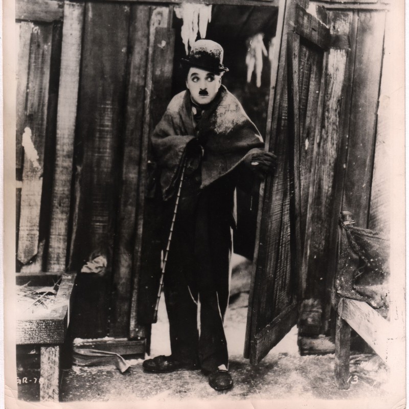 Charlie Chaplin in The Gold Rush, 1925