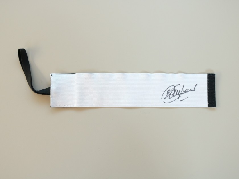 Milan's Match-Issued Captain's Armband, 2018/19 - Signed by Franco Baresi