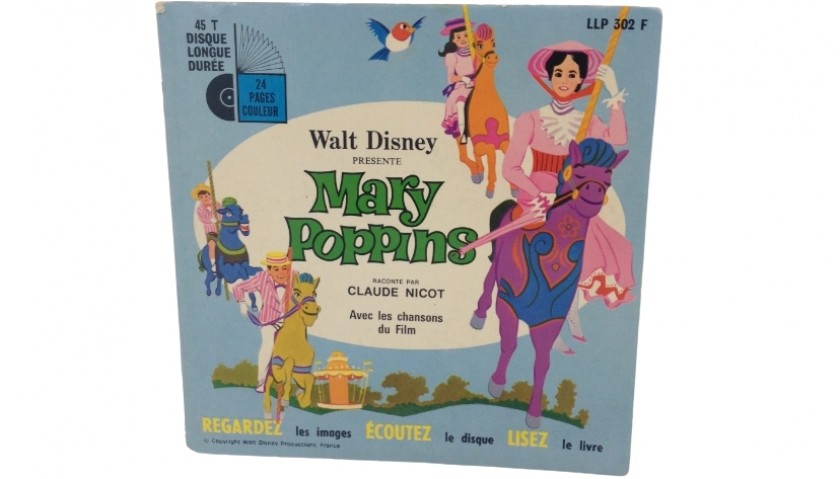 Mary Poppins Vinyl Album - Walt Disney Records - CharityStars