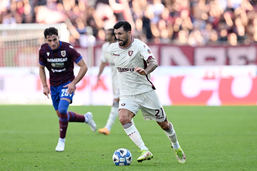 Soriano's Match-Worn Shirt, Reggiana vs Salernitana 2024