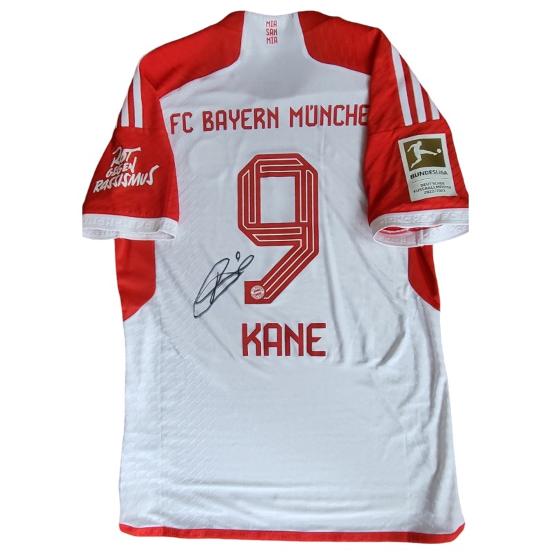 Maglia Gara Kane, Bayern Monaco vs Union Berlino 2024 - Autografata