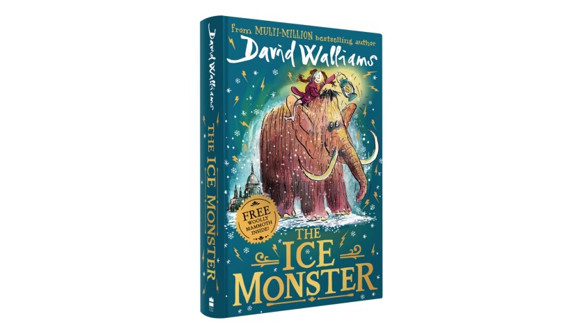 A Signed Copy of "The Ice Monster" by David Walliams